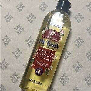 Dr Teal's Shea Butter & Almond Oil Bath & Body Oil — Gold